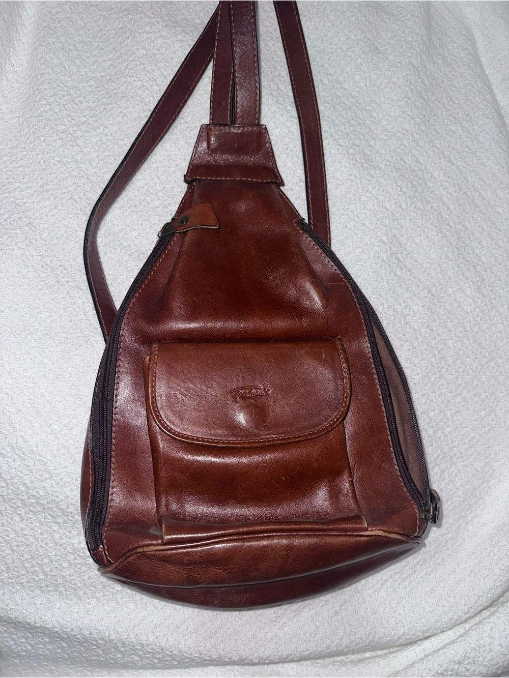 Vintage Fertoui’s Genuine Leather Backpack